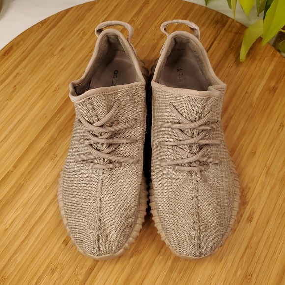 Adidas Yeezy Boost 350 (AQ2661) Oxford Tan Primeknit Sneakers Men 7.5 main image 5